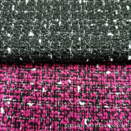 Boucle Fashion Vävd design med prickmaterial